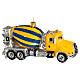 Camion malaxeur décoration sapin de Noël en verre soufflé s6