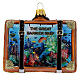 Great Barrier Reef Suitcase blown glass Christmas tree decoration s1