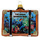 The Great Barrier Reef suitcase Christmas tree ornament blown glass s1