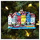 Nyhavn Copenhagen Christmas tree ornament in blown glass s2