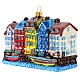 Nyhavn Copenhagen Christmas tree ornament in blown glass s3