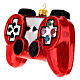 Red Gamepad Christmas tree ornament blown glass s3