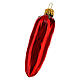 Cayenne pepper blown glass Christmas tree decoration s3