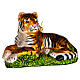 Lying tiger blown glass Christmas tree decoration s4