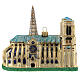 Notre-Dame Cathedral blown glass Christmas tree decoration s1