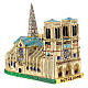 Cattedrale Notre-Dame addobbo vetro soffiato albero Natale s3