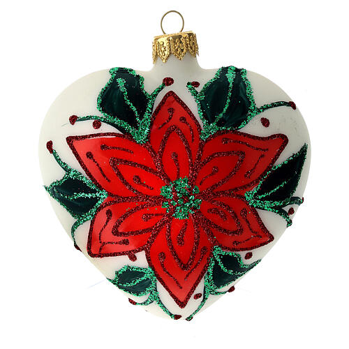 Cuori vetro soffiato 100 mm 4 pz  2