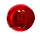 Red tomato, blown glass Christmas tree decoration s5