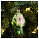 Artichoke Christmas tree ornament in blown glass s2