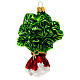 Barbabietole zucchero decorazioni albero Natale vetro soffiato s3