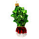 Barbabietole zucchero decorazioni albero Natale vetro soffiato s4