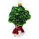 Sugar beet Christmas ornament in blown glass s3