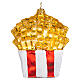Patatine fritte decorazione albero Natale vetro soffiato s1
