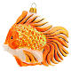 Red fish, Christmas tree decoration, blown glass s7