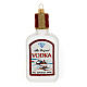 Wodka-Flasche, Weihnachtsbaumschmuck aus mundgeblasenem Glas s1