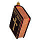 Holy Bible, blown glass Christmas tree decoration s3