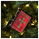 Biblia decoraciones árbol Navidad vidrio soplado s2