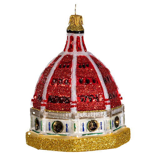 Cathedral of Saint Mary of the Flower in Florence, blown glass Christmas tree decoration 4