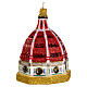 Cathedral of Saint Mary of the Flower in Florence, blown glass Christmas tree decoration s3