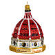 Florence Cathedral of Santa Maria del Fiore Christmas tree decoration blown glass s1