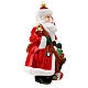 Santa with presents, Christmas tree decoration, blown glass s4
