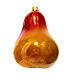 Pear Christmas tree decoration blown glass s6