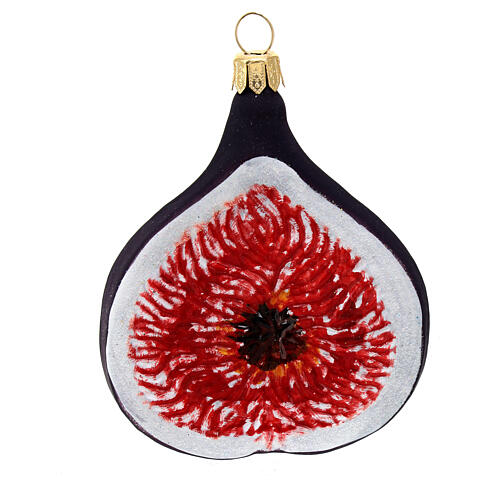 Fig blown glass Christmas tree decoration online sales on