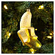 Plátano decoración árbol Navidad vidrio soplado s2