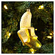 Banana Christmas tree decoration blown glass s2