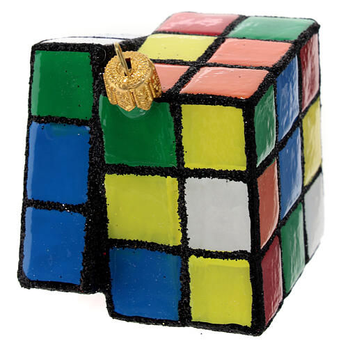 Rubik's Cube Christmas Ornament 