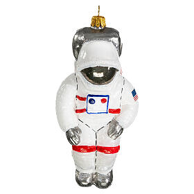 Astronauta dekoracja na choinkę szkło dmuchane