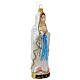Our Lady of Lourdes Christmas ornament in blown glass s4