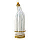 Our Lady of Fatima Christmas tree decoration in blown glass s5