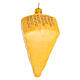 Parmesan cheese Christmas tree ornament blown glass s4