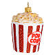Popcorn blown glass Christmas tree decoration s4