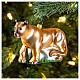Puma decorazioni albero Natale vetro soffiato s2