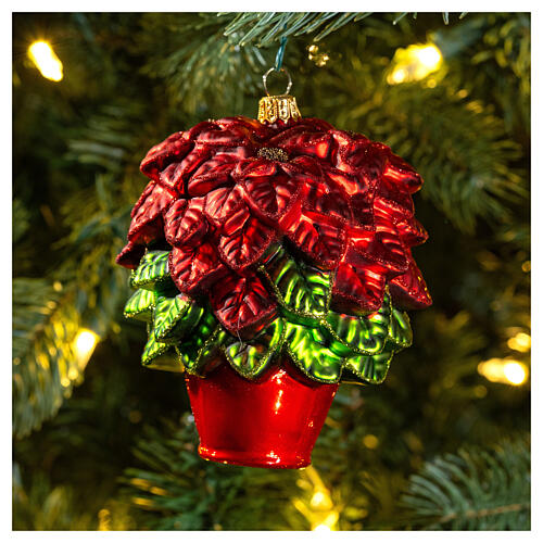 christmas tree topper poinsettia