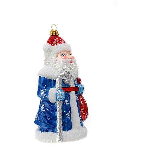 Großvater Frost, Weihnachtsbaumschmuck aus mundgeblasenem Glas 4