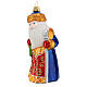 Grandfather Frost with sack blown glass Christmas tree decoration s3