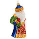 Grandfather Frost with sack blown glass Christmas tree decoration s4