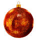 Pallina Sole decorazioni albero Natale vetro soffiato s3