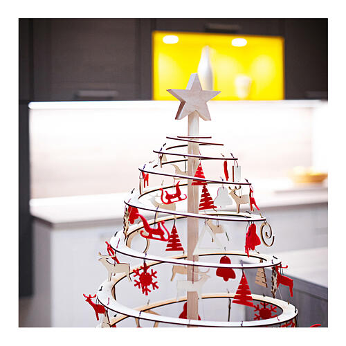 Star-shaped topper for Large SPIRA Christmas tree 2