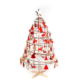 Ornaments mix and topper for Small SPIRA Christmas tree, set of 98