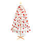Enfeites para árvore de Natal feltro e madeira linha SPIRA Large com ponteira, 140 unidades s2