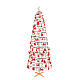 SPIRA Slim decoration set in wood felt and Christmas topper 156 pcs s2