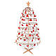 Set décorations assorties et cimier pour sapin de Noël SPIRA Large Ovale 112 pcs s2