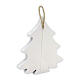 Nativity Christmas decoration stylized pine h.13cm s2