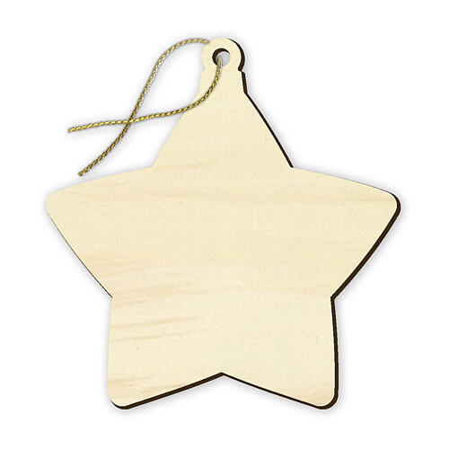 Star-shaped Christmas ornament with lantern, 2.5x2.5 in 2