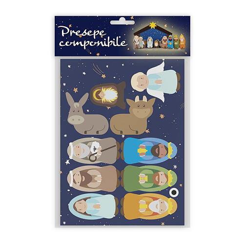 Nativity scene for kids modular wood 15x25 2