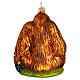Orangutan blown glass Christmas tree ornament 10 cm s5